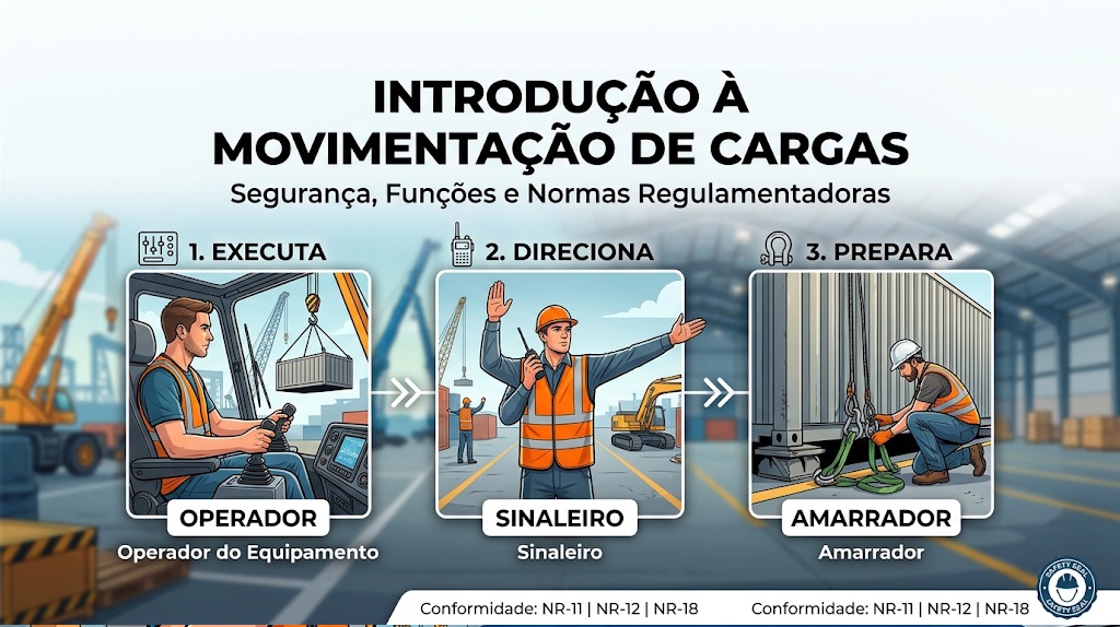 Aula Técnica: Introdução à Movimentação Mecânica de Cargas e Segurança Operacional